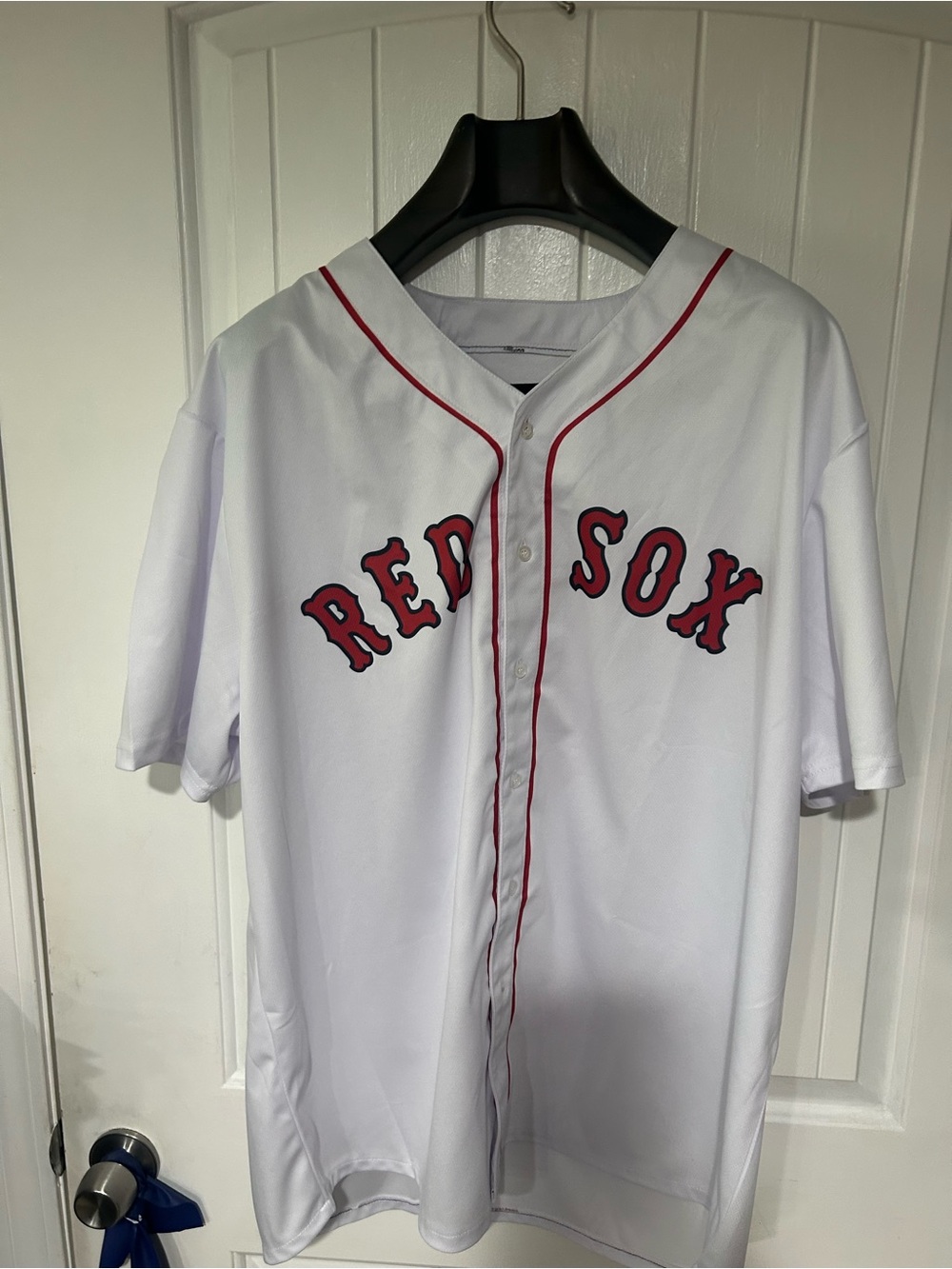 Majestic White Red Sox Red Sox Hall of Famer Carl Yastrzemski #8 Jersey
